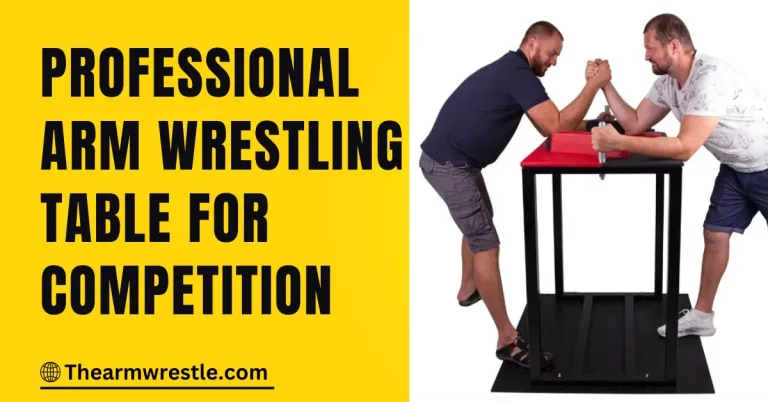 Professional Arm Wrestling Table For Competition