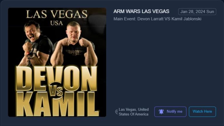 Arm War Las Vegas