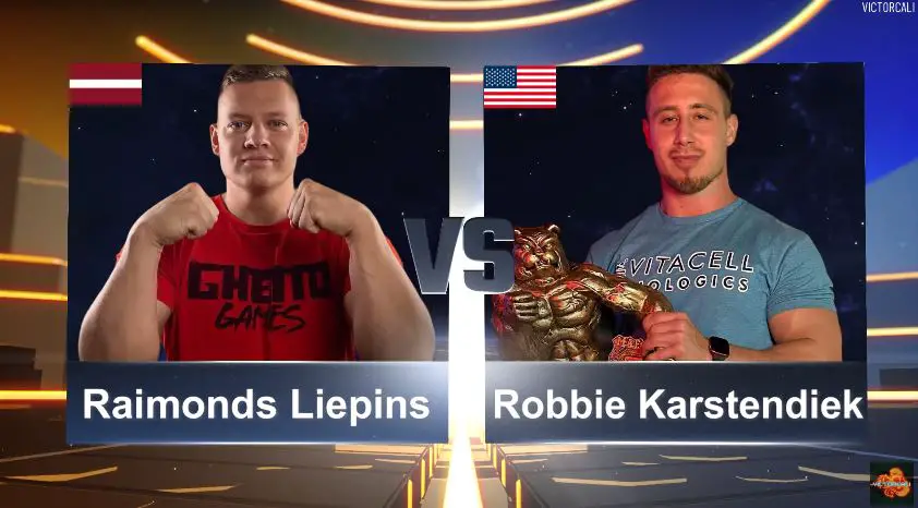 Raimonds Liepins vs Robbie Karstendiek