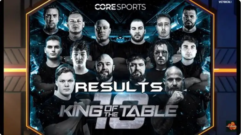 King of the Table 10 results