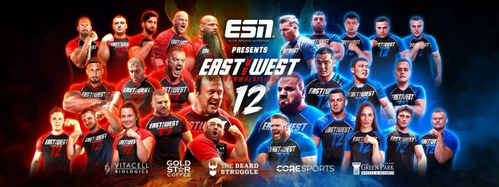 East vs West 12 Armwrestling Event 