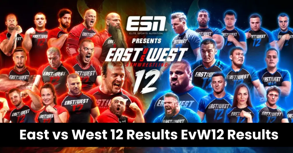 East vs West 12 Results EvW12 Results