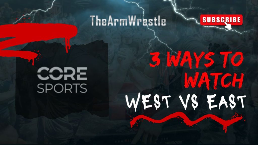 3 Ways to Watch West vs East.