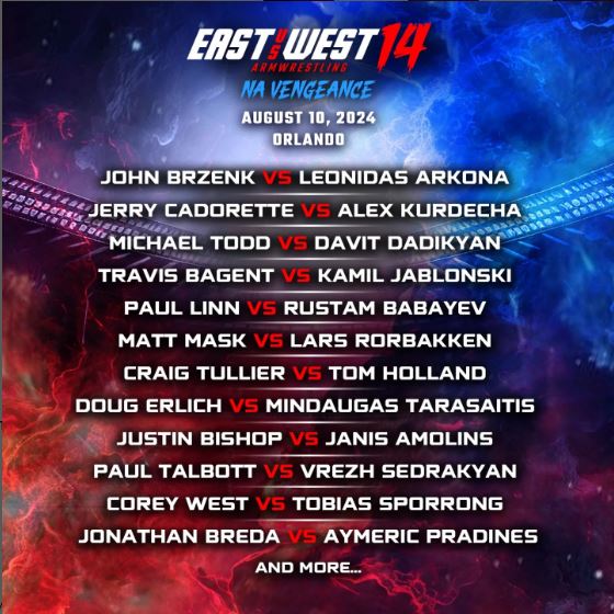 East vs West 14 Matches 