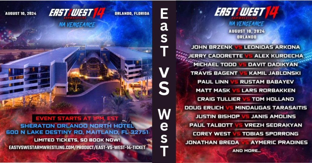 (EvW14) East vs West 14 Event Ticket